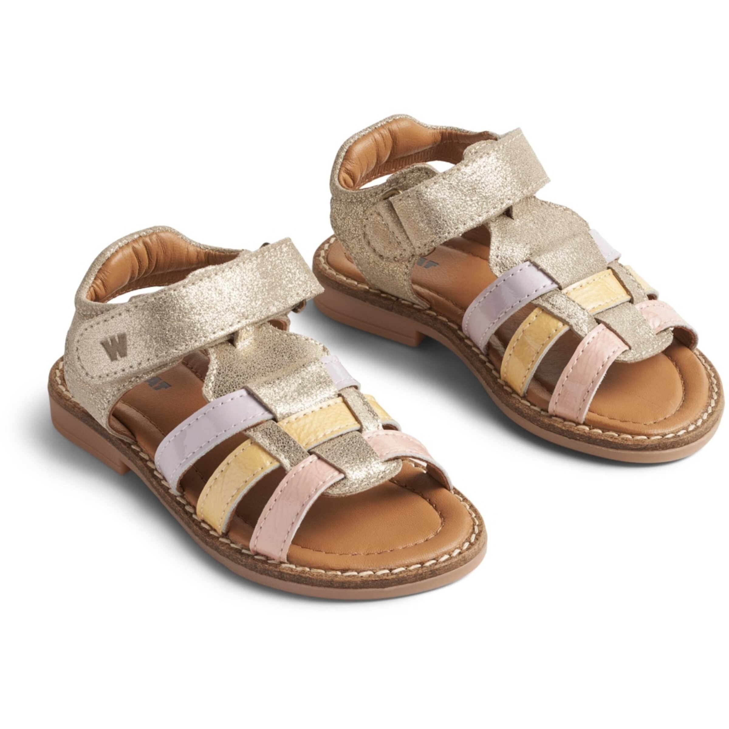 WHEAT Sandals in Gold