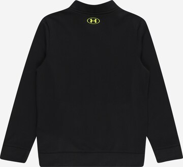 UNDER ARMOUR Sports sweat jacket in Black