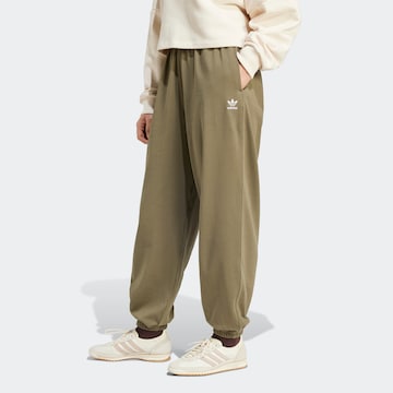 ADIDAS ORIGINALS Loose fit Trousers 'Ess Byfr' in Green