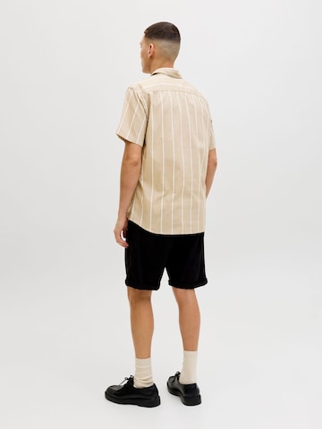 Coupe regular Chemise JACK & JONES en beige