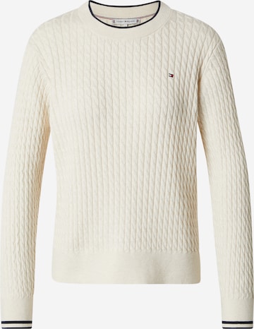 TOMMY HILFIGER - Jersey en beige: frente