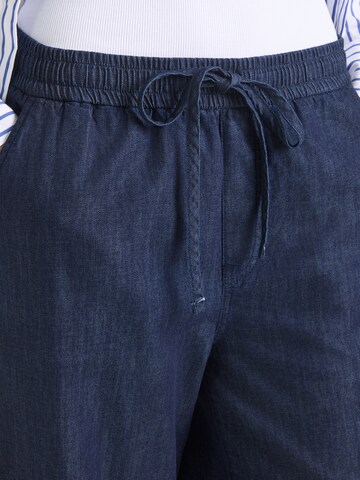 MORE & MORE Wide leg Jeans in Blauw