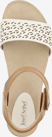 JOSEF SEIBEL Strap Sandals in White