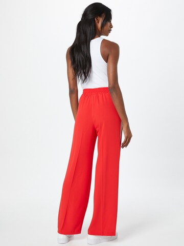 River Island Wide Leg Hose in Rot