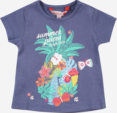 Boboli T-Shirt 'Summer' en marine / blanc, Vue avec produit