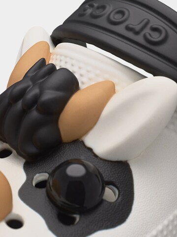 Crocs Open schoenen 'Classic IAM Cow' in Wit