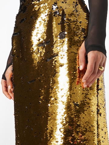 Copenhagen Muse Skirt in Gold
