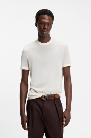 BOSS Pullover 'Noah' in Weiß: Vorderseite