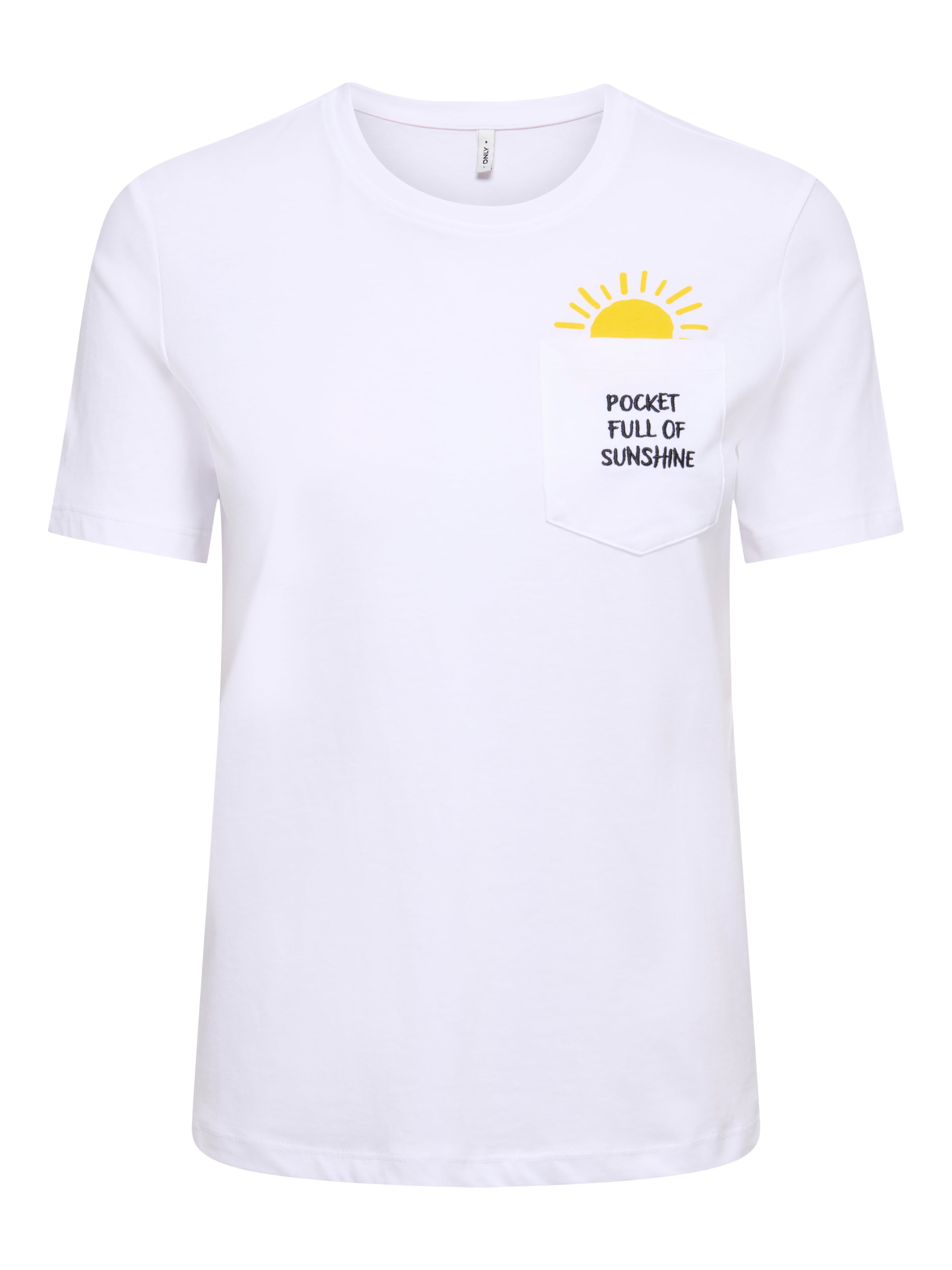 ONLY Koszulka 'ONLPOLLY' w kolorze niebieski / żółty / białym, Podgląd produktu