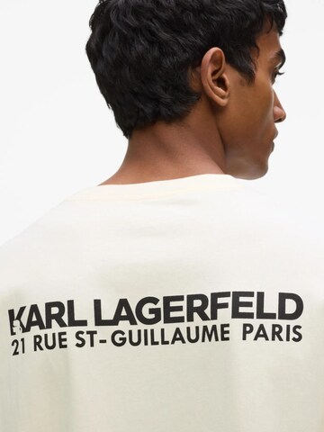 Karl Lagerfeld - Camiseta en beige