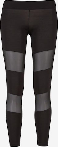 Skinny Leggings de la DEF pe negru: față