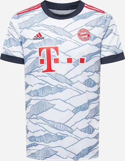 Tricou funcțional ADIDAS PERFORMANCE pe albastru noapte / roșu / alb, Vizualizare produs