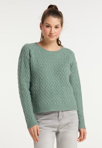 Pull-over MYMO en vert : devant