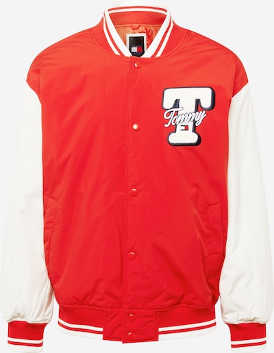 Tommy Jeans Kurtka przejściowa w kolorze granatowy / jasnoczerwony / białym, Podgląd produktu