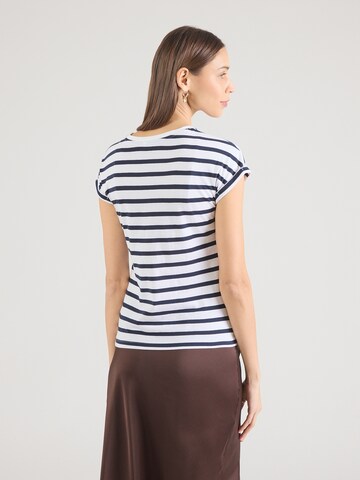 ONLY Футболка 'ONLHAPPY' в Белый: сзади