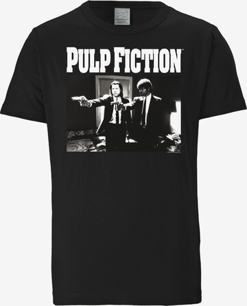 LOGOSHIRT Shirt 'Pulp Fiction' in Gemengde kleuren: voorkant