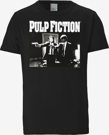 LOGOSHIRT Shirt 'Pulp Fiction' in Gemengde kleuren: voorkant