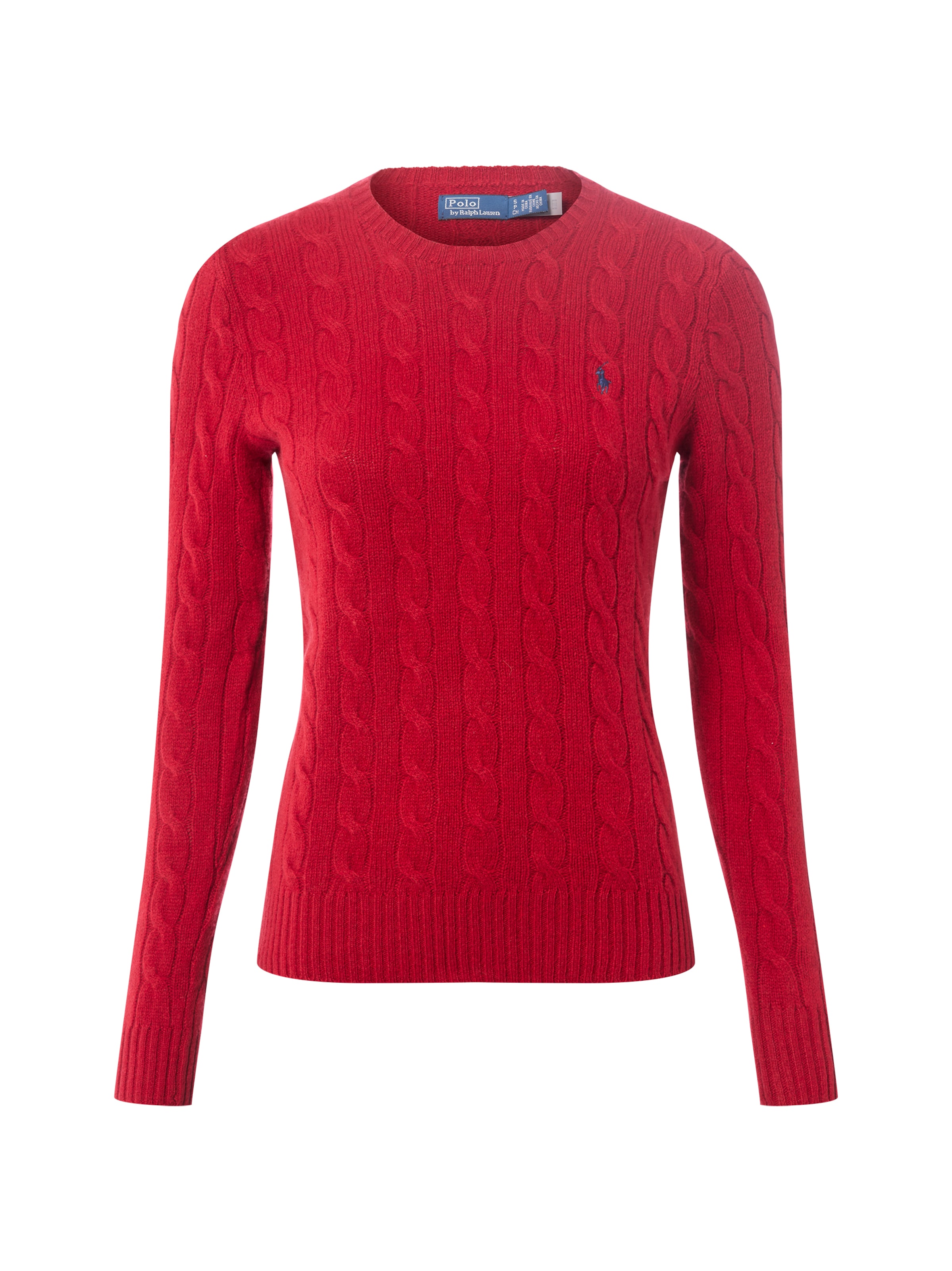 Pull-over Polo Ralph Lauren en rouge : devant
