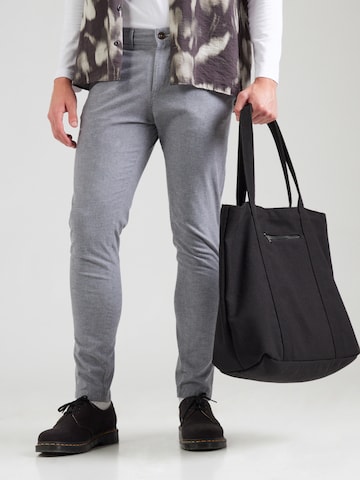 mėlyna JACK & JONES Prigludęs „Chino“ stiliaus kelnės 'JPSTMARCO JJERIK'