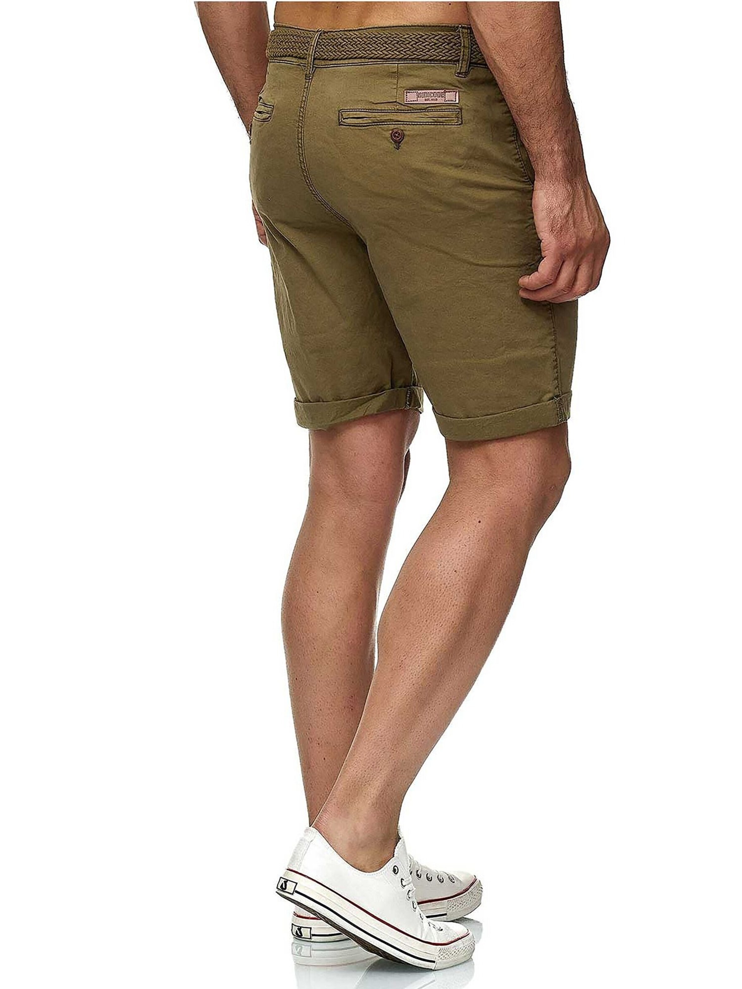 INDICODE Regular Pants 'Indicode Conor' in Green