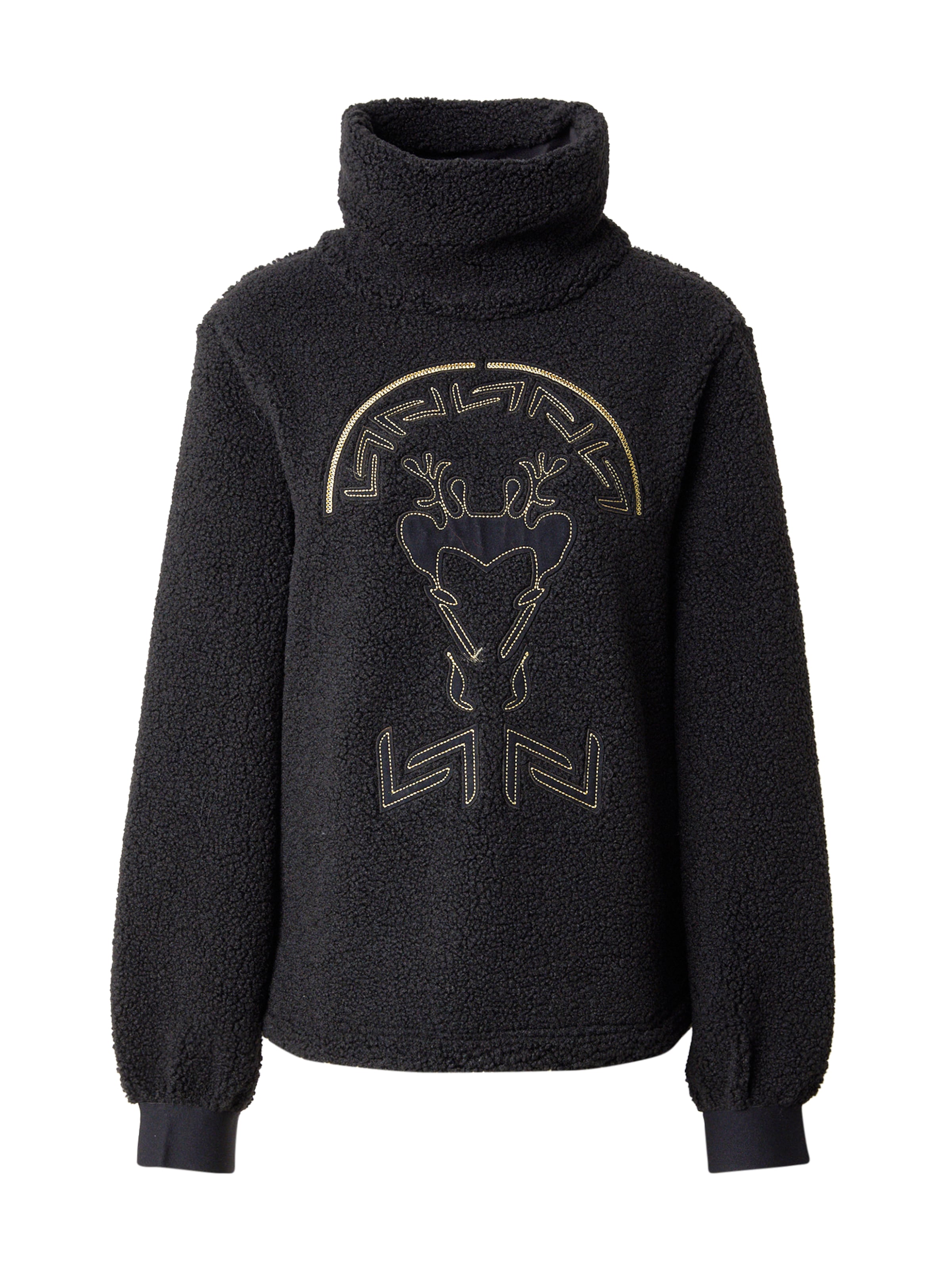 LUHTA Sportpullover 'Linatti' in Schwarz: Vorderseite