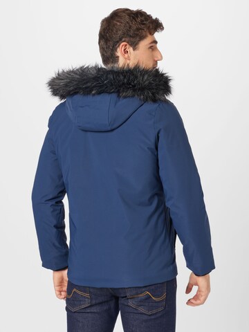 HOLLISTER Zimní bunda – modrá