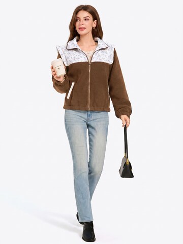 Imily Bela Fleece jas in Bruin