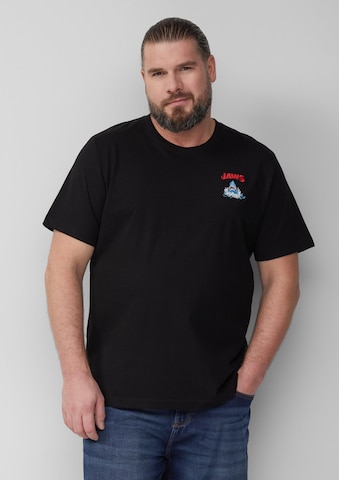 s.Oliver Shirt in Zwart: voorkant