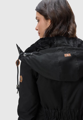 Ragwear Winter jacket 'Monade' in Black