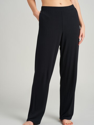 SCHIESSER Pajama Pants ' Mix+Relax ' in Black