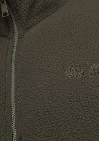 JACK WOLFSKIN Funkčná flisová bunda - Zelená