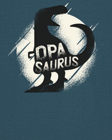 Watapparel Shirt ' Opasaurus ' in Blue