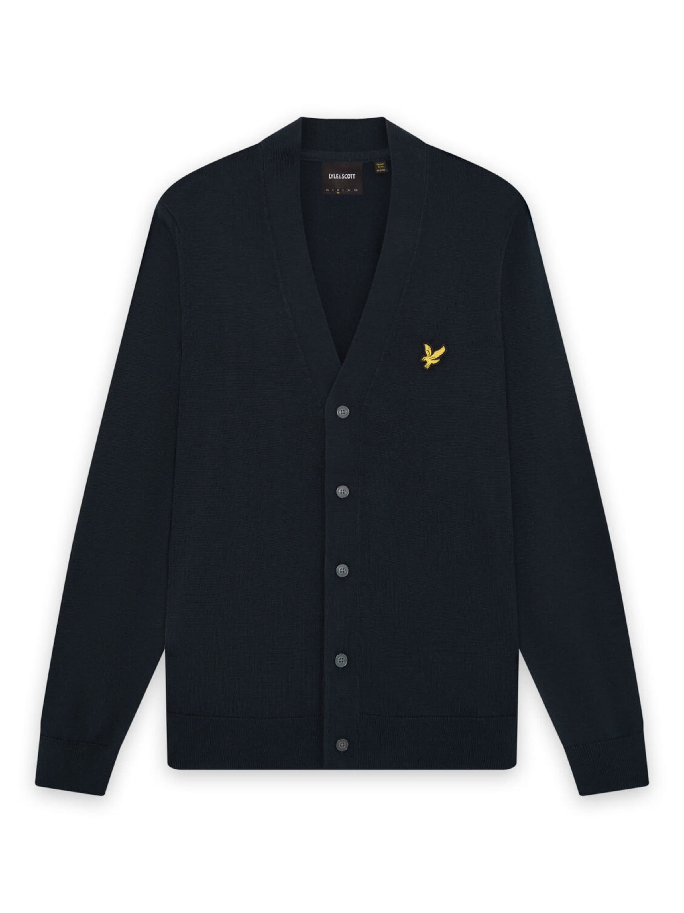 Vestes en maille Lyle & Scott en bleu : devant