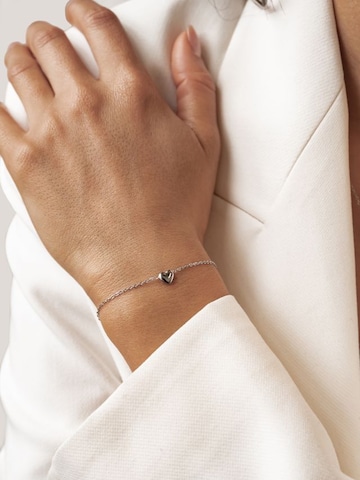 Hey Happiness - Conjunto de joyería 'Heart Squad' en plata