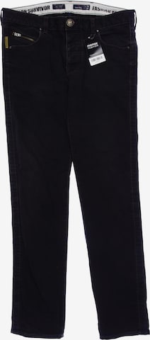 Armani Jeans Jeans 34 in Schwarz: Vorderseite