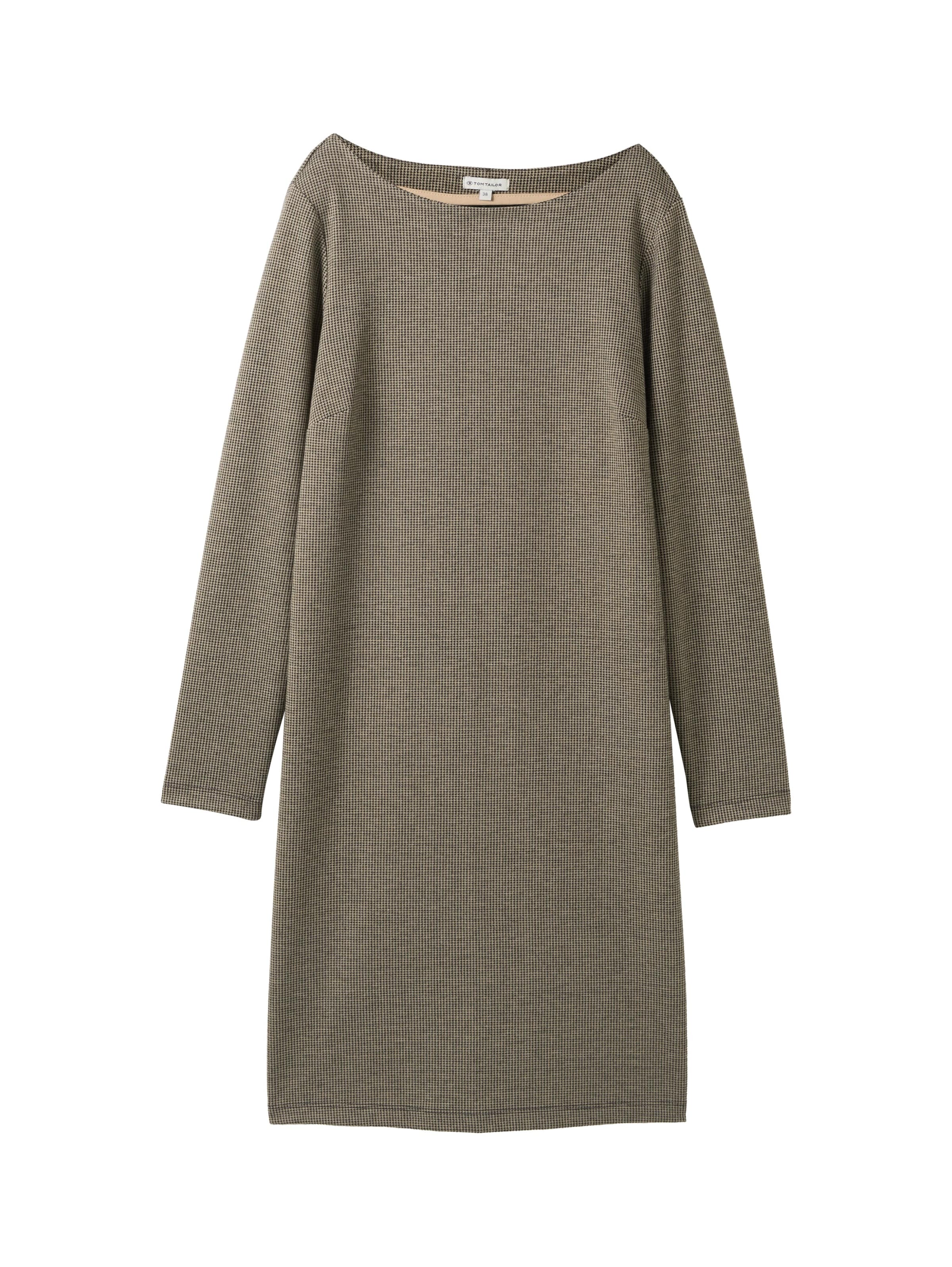 TOM TAILOR Jurk in Groen: voorkant