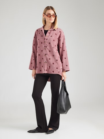 Hailys Blouse 'Ro44bina' in Pink