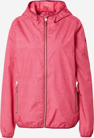 KILLTEC Outdoor jacket in Red: front