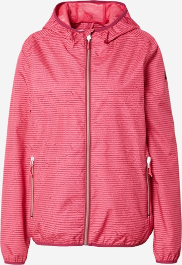 KILLTEC Veste outdoor en melon / rouge pastel, Vue avec produit