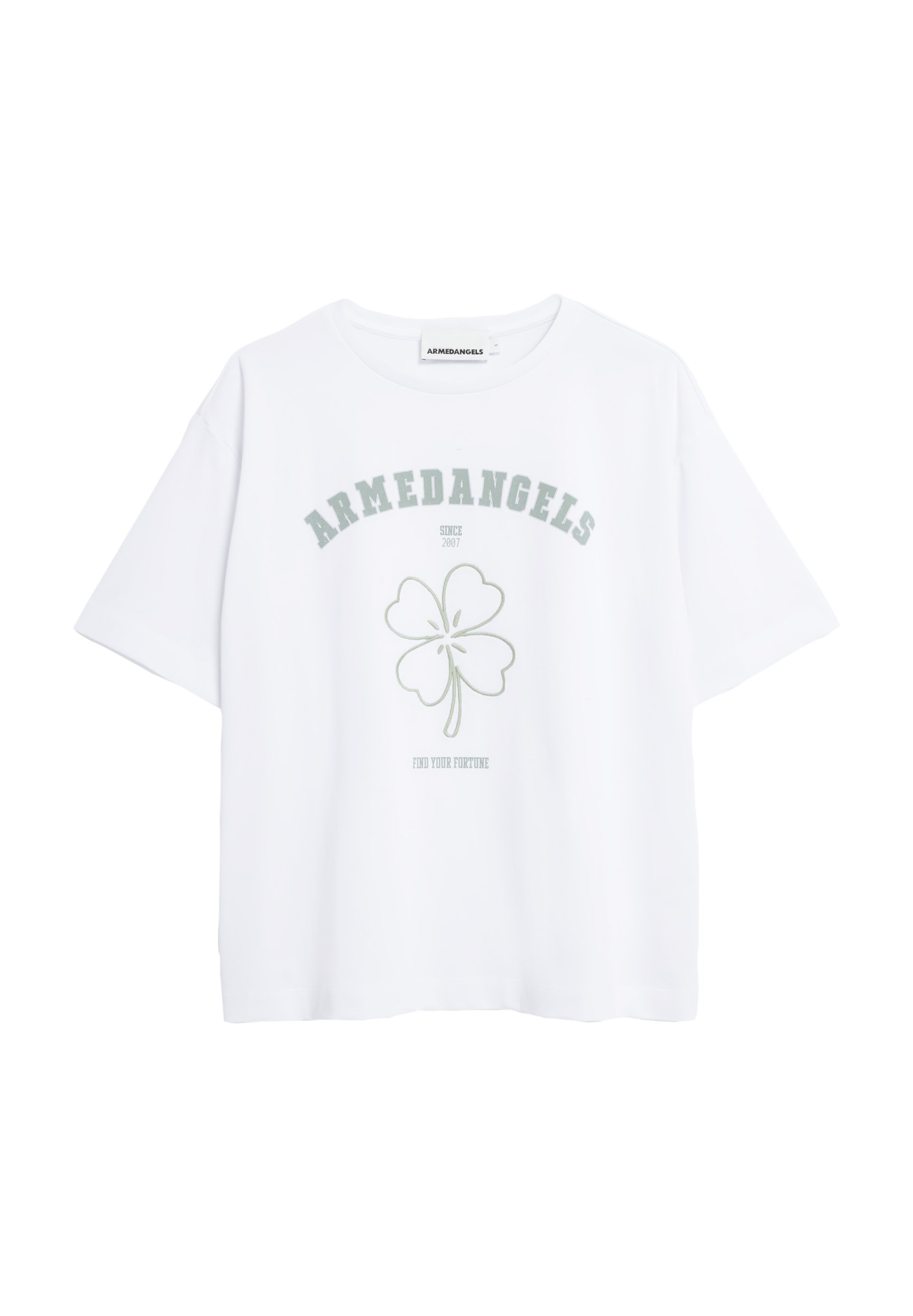 ARMEDANGELS Shirt in Wit: voorkant