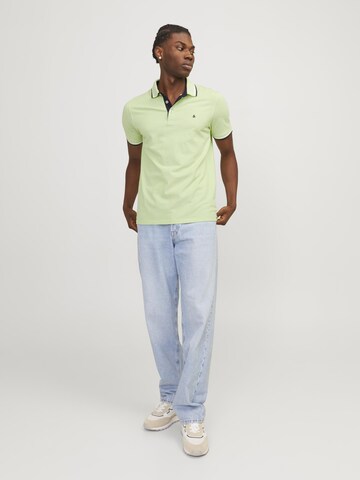 JACK & JONES Poloshirt 'JJEPaulos' in Grün