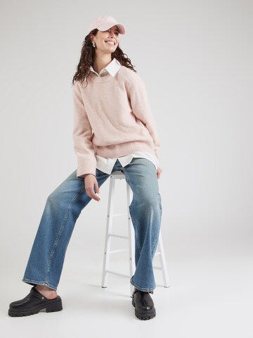 Abercrombie & Fitch Свитер 'MADELINE' в Ярко-розовый