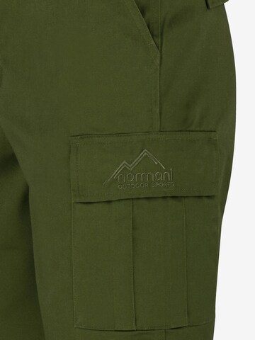 normani Regular Outdoor Pants 'Dalvík' in Green