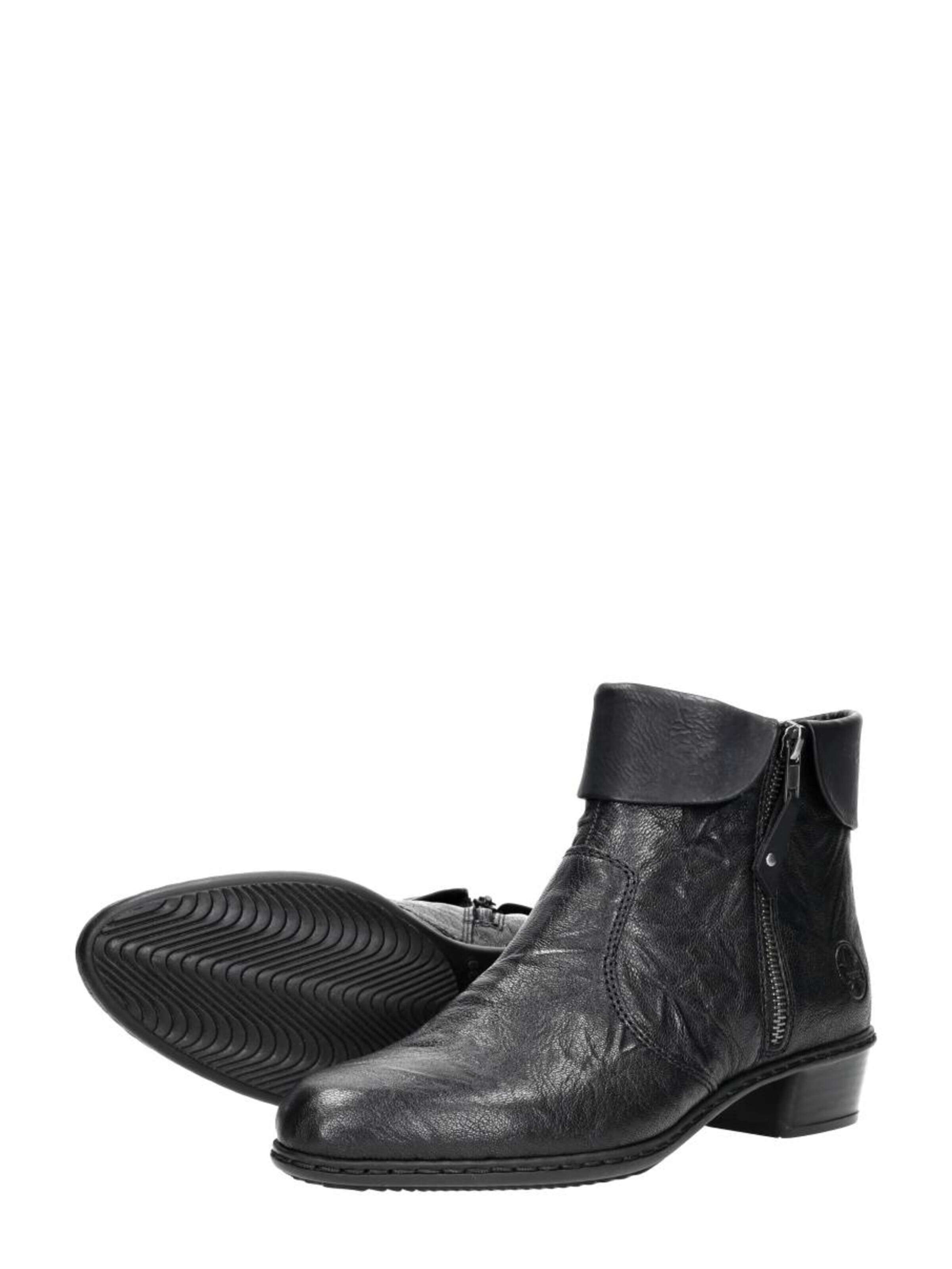 Rieker Boots 'Dames enkellaarsjes' in Zwart