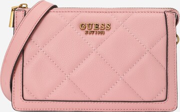 GUESS Crossbody Bag 'Abey' in Pink