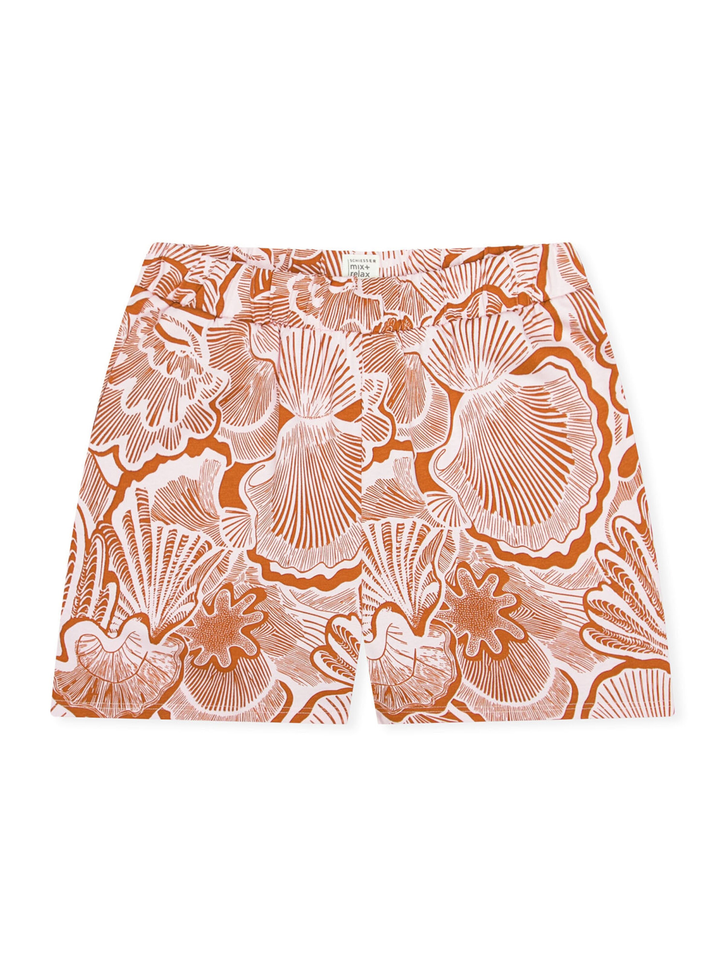 Pantalon de pyjama ' Mix & Relax ' SCHIESSER en orange : devant