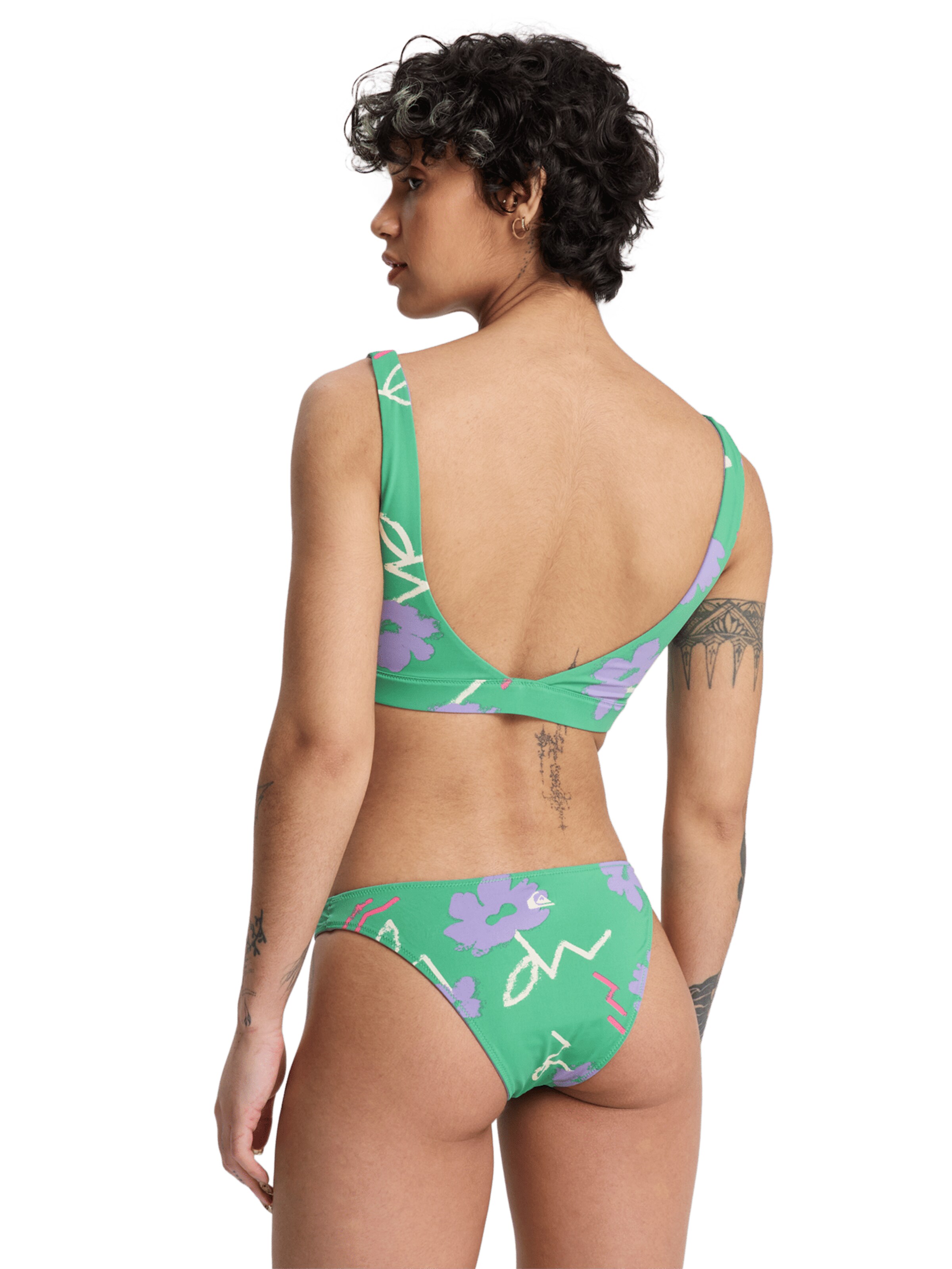 QUIKSILVER Bikini Bottoms 'Riva' in Green