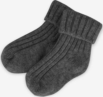 Chaussettes normani en gris : devant