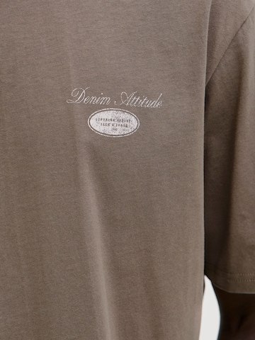 JACK & JONES - Camiseta en marrón