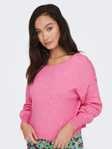 Pullover 'Ibi' di ONLY in rosa: frontale